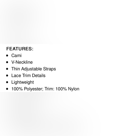 CUPCAKES AND CASHMERE SAVANNAH HEAVY SATIN EYELASH LACE CAMISOLE - Picture 8 of 8